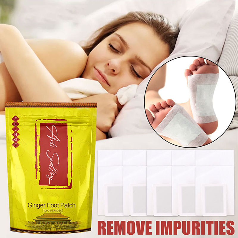 Detox Foot Patch - 50 шт. Детокс-пластыри для ног: глубокое