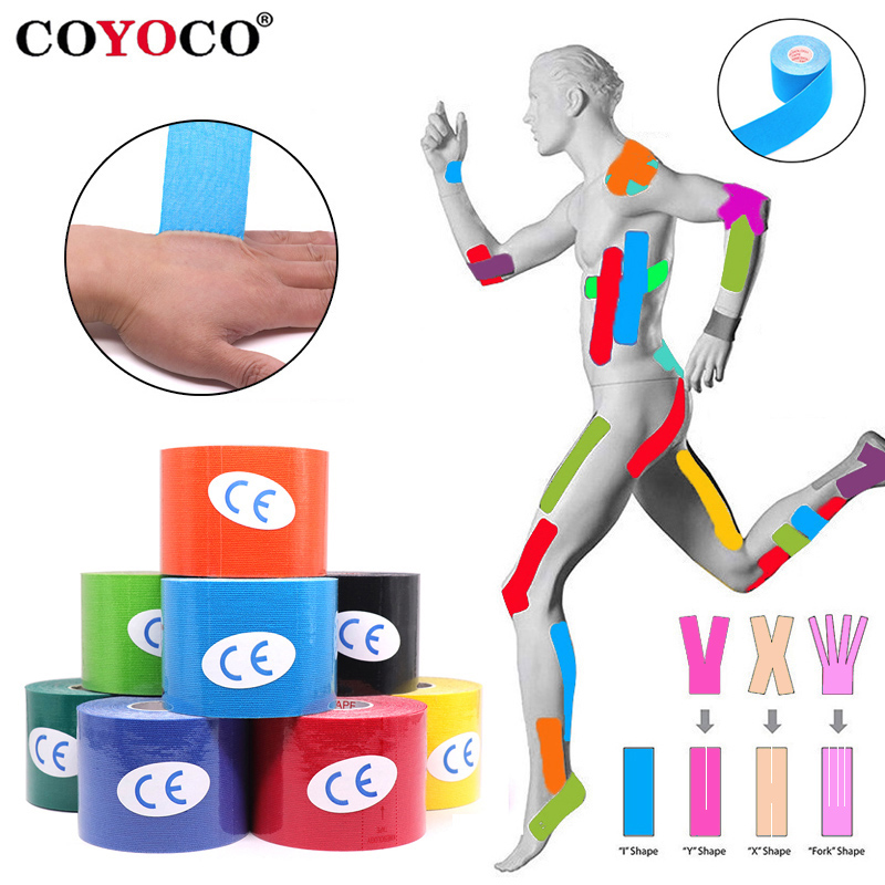 Sports Taping Precut - Ширина 2,5–10 см, кинезиологическая лента, 5