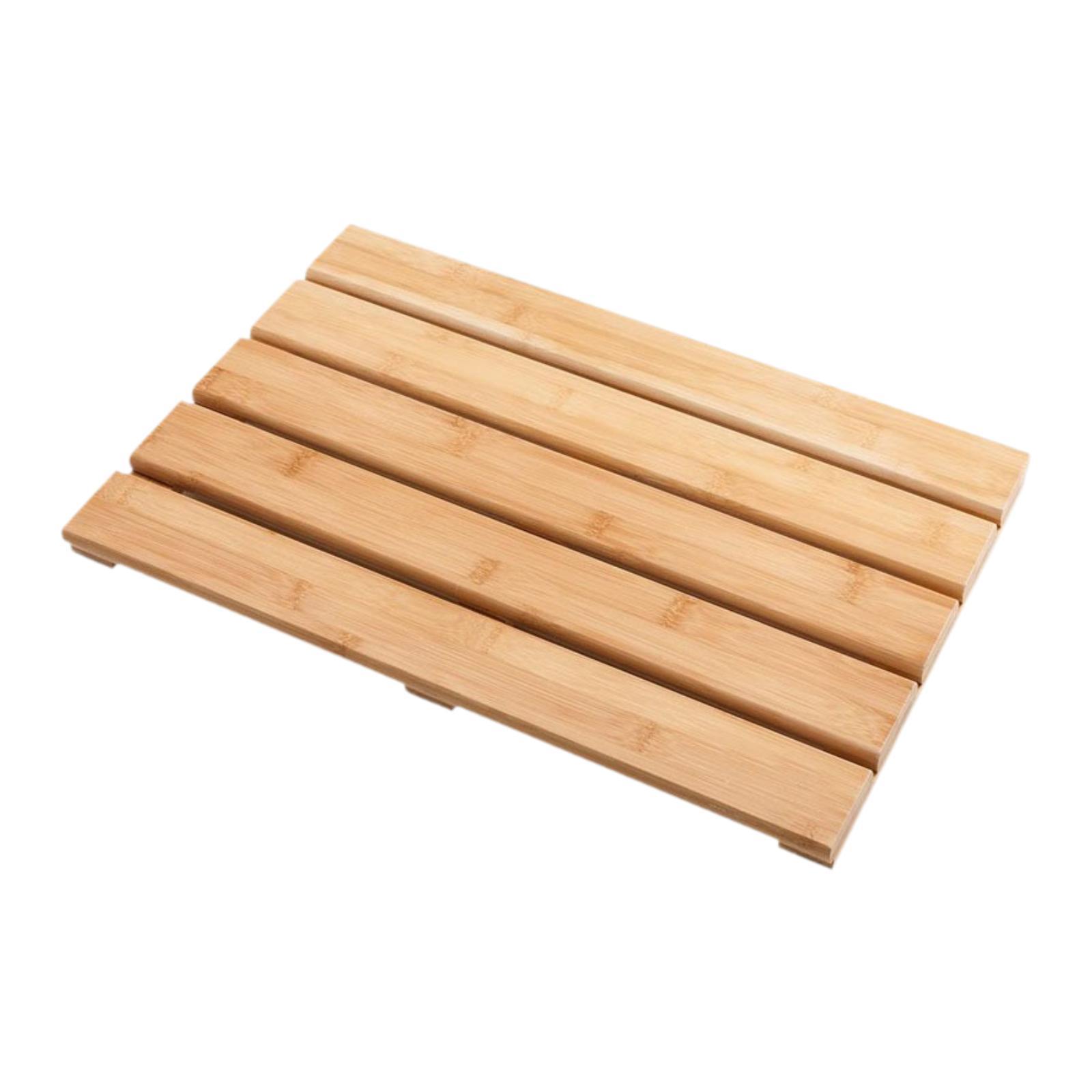 Bamboo Bath Mat - Бамбуковый коврик для ванной, стильный прочный