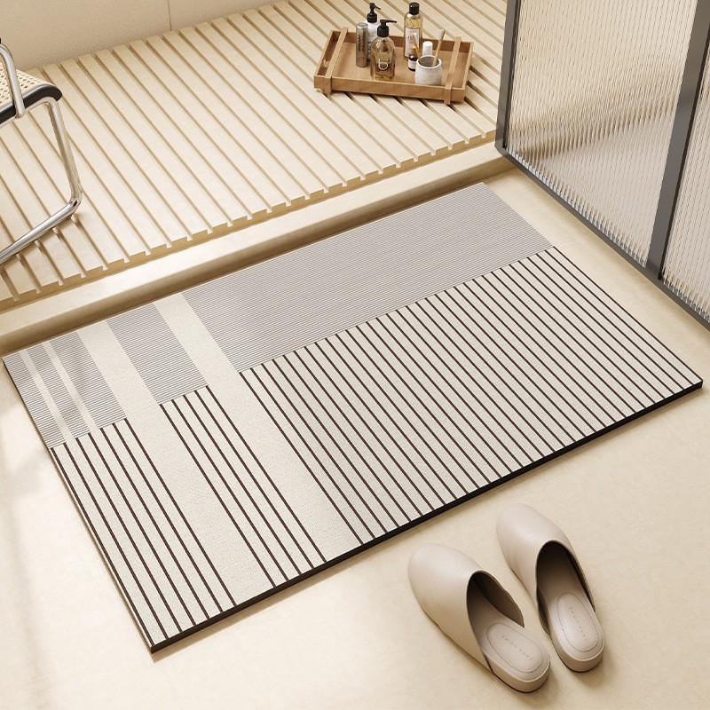 Bamboo Bath Mat - Коврики для ванной комнаты из диатомита,