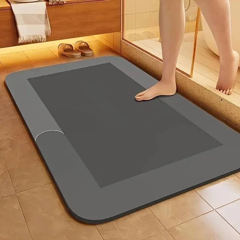 Коврик для ванной из диатомита – обзор и цена Bamboo Bath Mat