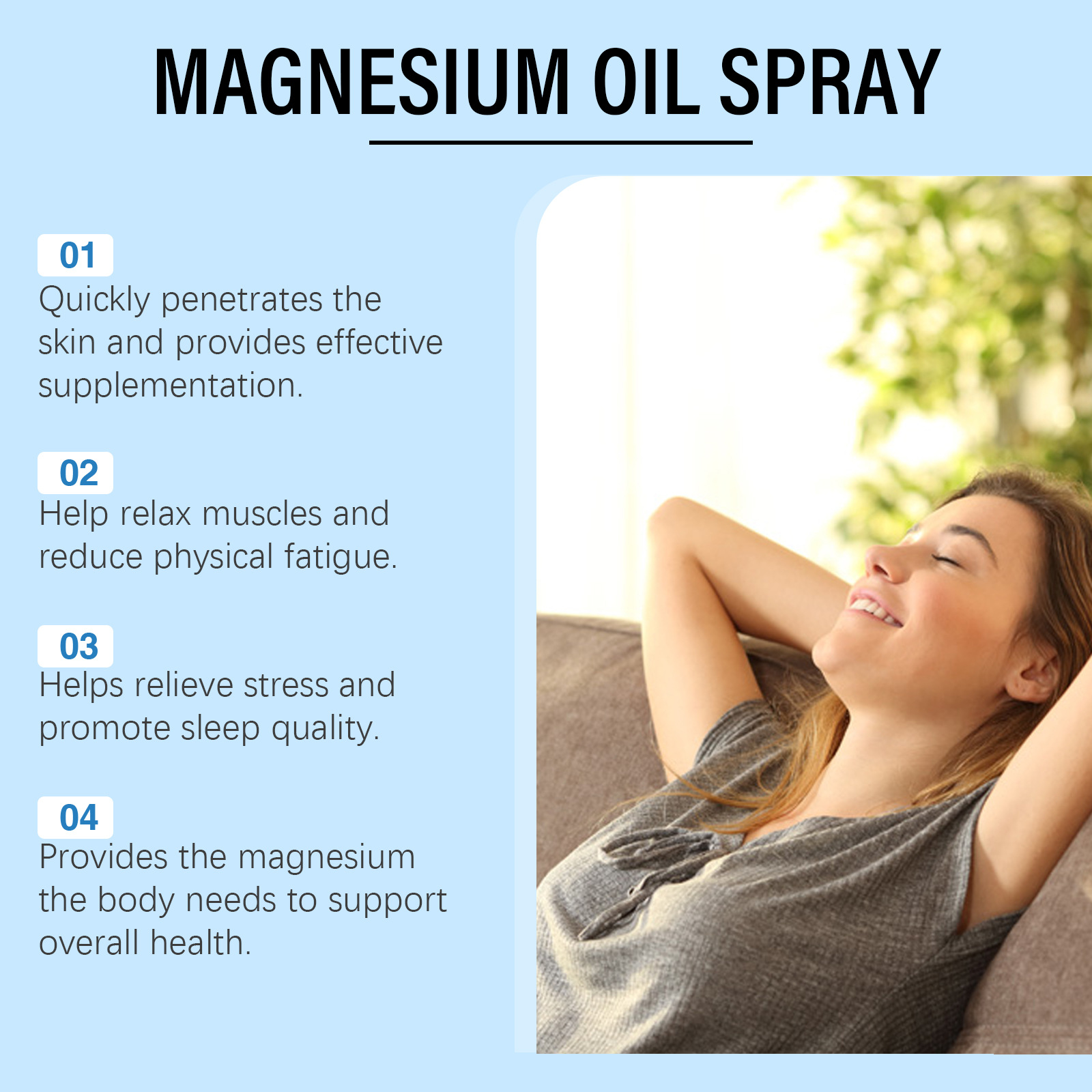 Спрей из чистого магния, натур – обзор и цена Bath Salts Magnesium