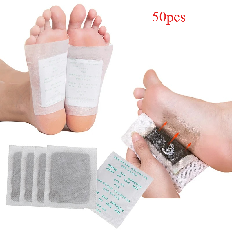 50 шт. Детокс-пластыри для ног – обзор и цена Detox Foot Patch