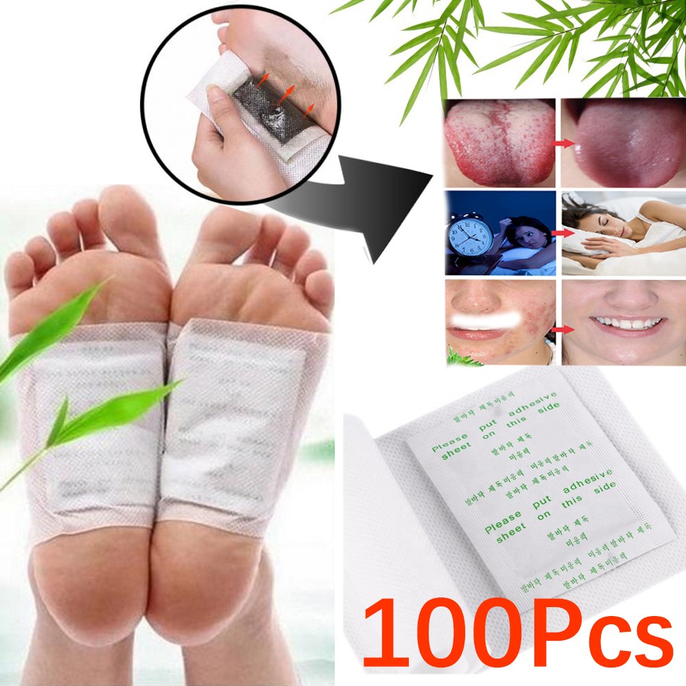 100 шт./лот, детоксикационный  – обзор и цена Detox Foot Patch
