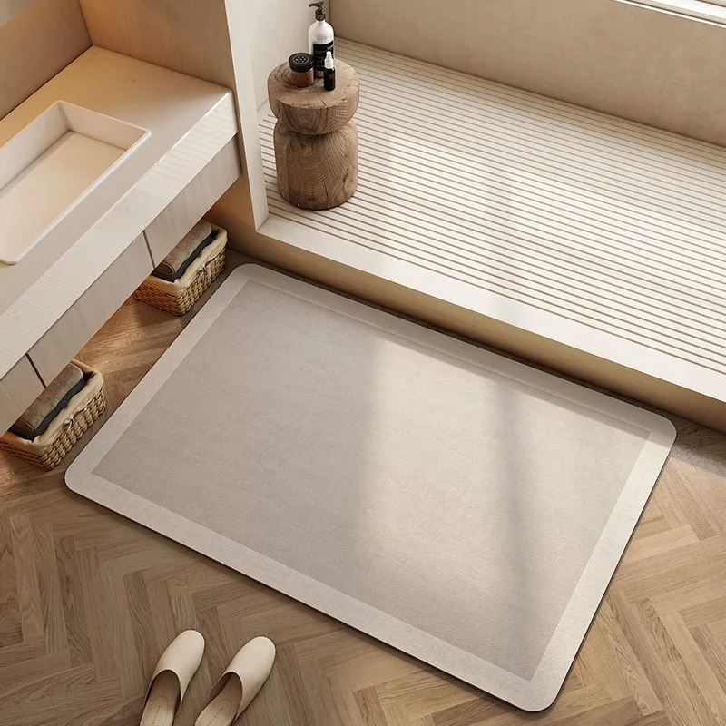 Коврик для ванной из диатомита – обзор и цена Bamboo Bath Mat