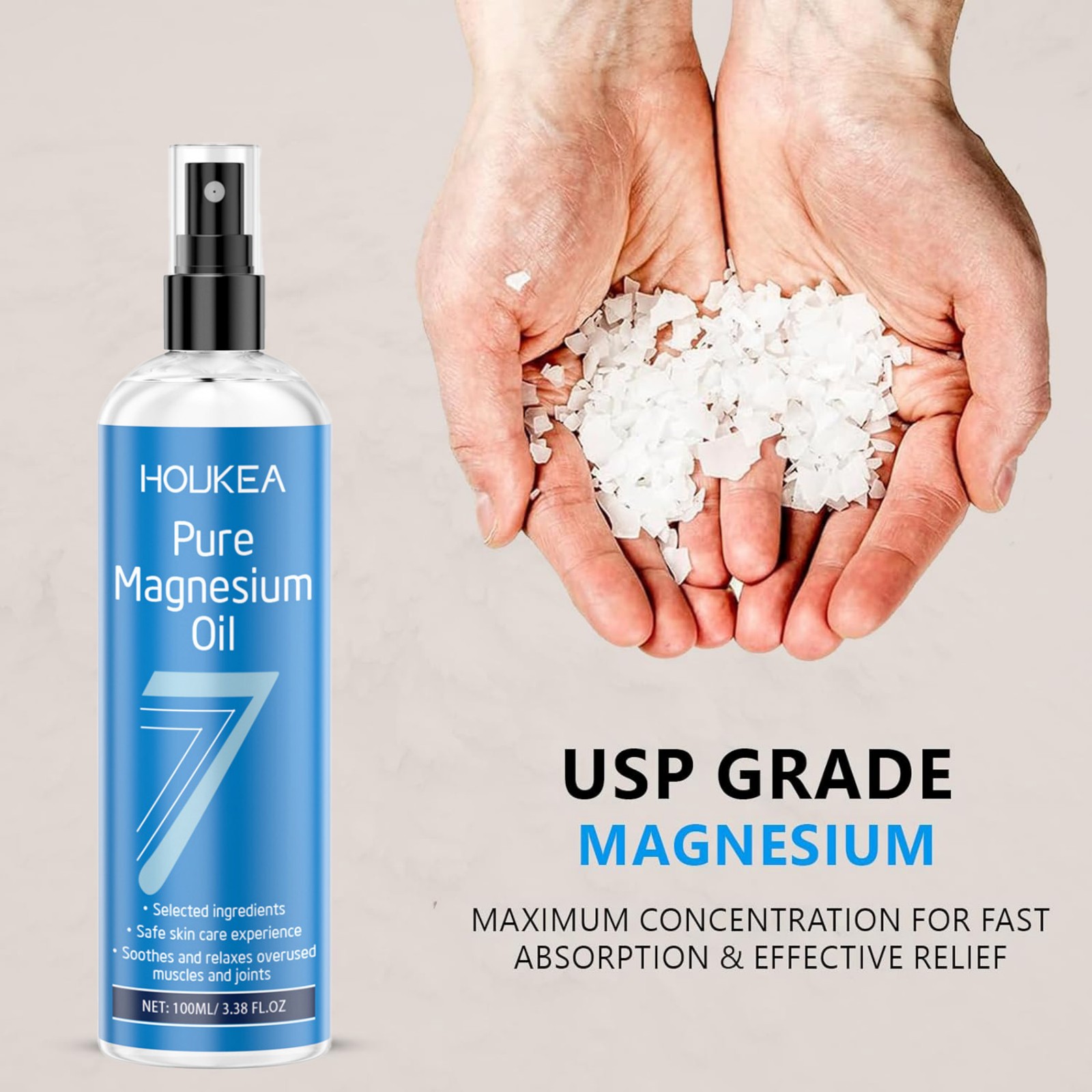 Спрей с чистым магниевым масло – обзор и цена Bath Salts Magnesium