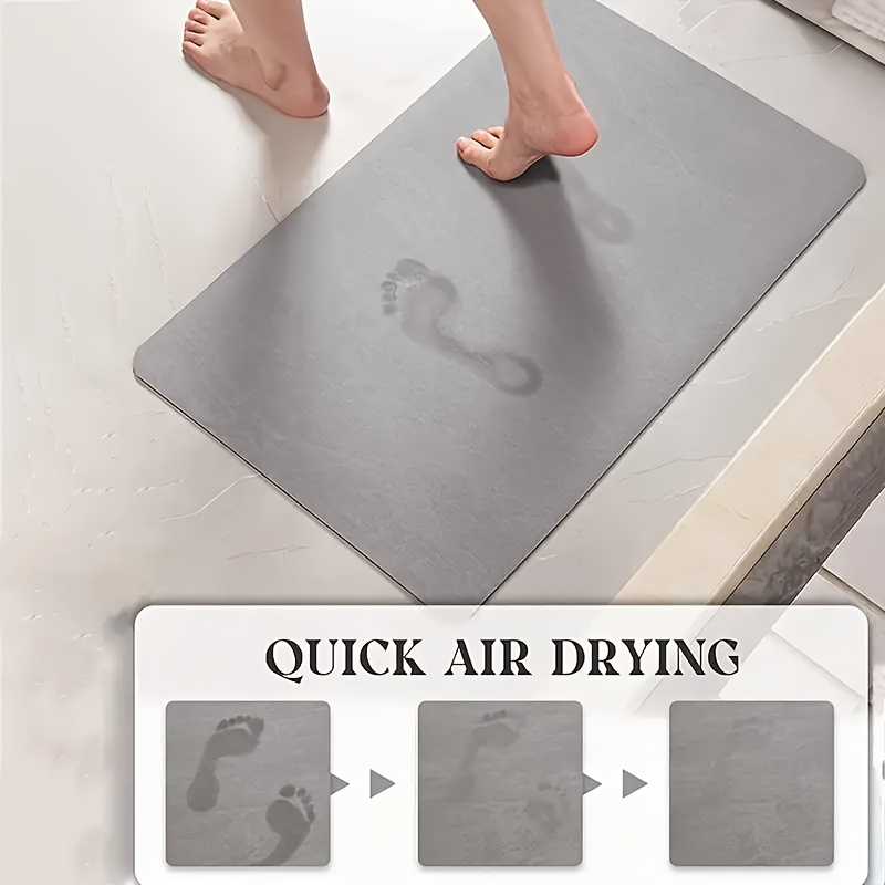 2D плоский коврик для унитаза  – обзор и цена Bamboo Bath Mat