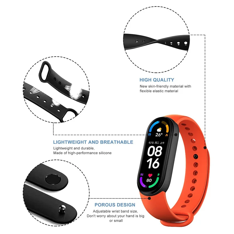 Мягкий силиконовый сменный рем – обзор и цена Health Wellness Bracelet